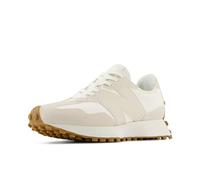 New Balance Donna 327 in Beige/Bianca, Suede/Mesh, Taglia 38