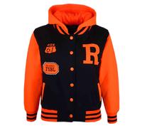 New Bambine Ragazzi Baseball con Cappuccio Giacca R Moda Fox 61 Misura 7-13YEAR