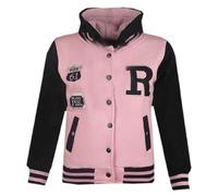New Bambine Ragazzi Baseball con Cappuccio Giacca R Moda Fox 61 Misura 7-13YEAR