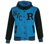 New Bambine Ragazzi Baseball con Cappuccio Giacca R Moda Fox 61 Misura 7-13YEAR