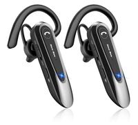 New Bee Auricolare Bluetooth Singolo con Doppio Microfono V5.0