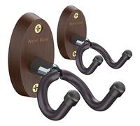 New Bee Supporto Chitarra Muro, Gancio Chitarra Ganci Stand Chitarra Supporto per Classica Acustica Guitar, Elettrica Basso, Banjo, Mandolino, Universale Ganci da Muro（2 PACK）