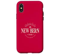 New Bern Carolina del Nord Modern - New Bern NC Custodia per iPhone X/XS