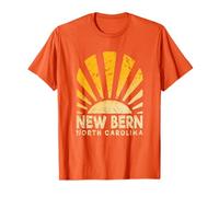 New Bern NC - Sunny New Bern Carolina del Nord Maglietta