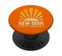 New Bern NC - Sunny New Bern Carolina del Nord PopSockets PopGrip Adesivo