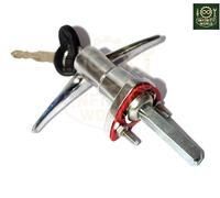 NEW Bloccaggio Lucchetto Portellone Morris Oxford Maniglia Cromata Con Chiavi