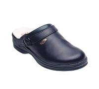 Scholl New Bonus Unpunched, Zoccoli Sanitari Unisex - Adulto, Blu, 35 EU