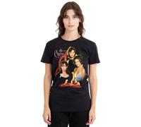 new boundary designs, inc. Charmed Original Three Ladies T Shirt, Nero, M Donna