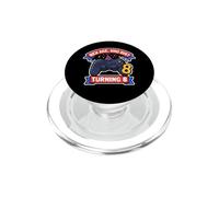 New Boys Age Who Dis Turning 8 Funny Gamer 8 ° compleanno PopSockets PopGrip per MagSafe