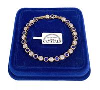 Orecchini Rombo Grande Donna pl. oro Bianco 18K con cristalli Zirconi05/8