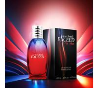 NEW BRAND PERFUMES - EXCEED FOR MEN - EAU DE TOILETTE NATURAL SPRAY