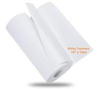 New brothread Autoadesivo Appiccicoso Tear Away (a Strappo) stabilizzatore per Ricamo 12"x15Yd (30.5cmx14M) Rotolo - Peso Medio per Tessuto a pelo e Ricamo Senza Telaio