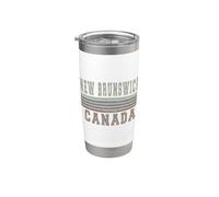 New Brunswick retrò Canada Bicchiere termico in acciaio inox doppia parete