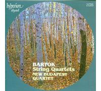 New Budapest Quartet – Bartok: String Quartets – Hyperion