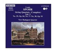New Budapest Quartet SPOHR: String Quartets Complete Vol. 2 Nos. 29, 30 (CD)