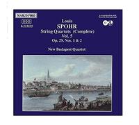 New Budapest Quartet SPOHR: String Quartets Complete Vol. 5 Nos. 7, 8 (CD)