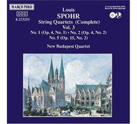New Budapest String Quartet Complete String Quartets 3 (CD)