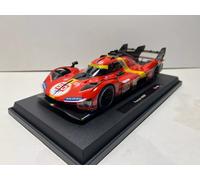 NEW Burago 1:18 F1 FERRARI 499P - #50 24h Le Mans 2023