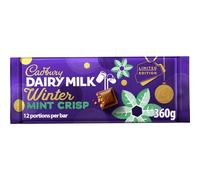 New Cadbury Dairy Milk Winter Mint Crisp Edition 360 G