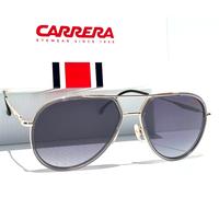 NEW Carrera Occhiali Da Sole Pilot Oro & Grigio Lenti Nero 295/S KB790