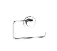 Porta Asciugamani Bagno ad Anello a Ventosa Parete Moderno New Chrome 2.0