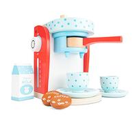 New Classic Toys- Master Coffee Maker, Colore Rossa, Red, 10700