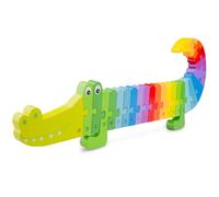 Woet® Puzzle Alfabeto Serpente Giocattolo in Legno per Bambini - Associazione Lettere da A a Z - Apprendimento Prescolare - Gioco Educativo - A Partire da 3 Anni