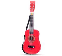 New Classic Toys Chitarra da Giocattolo, Colore, Rosso, 10341