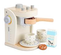 New Classic Toys - Macchina da caffè per bambini bianca