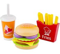 New Classic Toys Fast Food Set, 10594, Multicolore, 240 x 95 x 80 mm