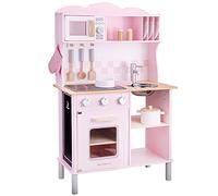 New Classic Toys Kitchenette-Modern-Electric Cooking-Pink, Colore Rosa, 11067