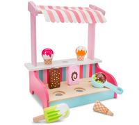 New Classic Toys-Playset Gelateria Giocattoli da cucina e cibo, Multicolore, 11073