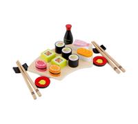 New Classic Toys Set da Gioco in Legno Taglia Il Sushi, Multicolore, 290 x 160 x 60mm, 10593