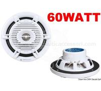 NEW COPPIA CASSE STEREO OSCULATI MODELLO AMAGNETICO WATERPROOF 60W LA COPPIA