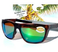 NEW Costa Del Mar FERG 191 Occhiali da Sole Verde Polarizzati 580P