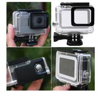NEW CUSTODIA PLASTICA TRASPARENTE CASE COVER DCA0059 PER GOPRO HERO 5 6 HD BLACK