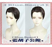 New Detroit: Diventa Human Connor Kara Parrucca Cosplay In stile Marrone Halloween Giochi di ruolo Capelli + Parrucca Cap Connor