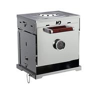 New Direction Tackle Stufa in acciaio inox | Pesca e campeggio | Griglia barbecue | Forno | Fornello da campeggio multifunzionale | Fornello a gas
