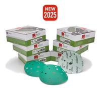 NEW Dischi Abrasivi Ø150mm RUPES Carteggiatura Carrozzeria Primer Vernice PROCUT