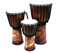 New djembe standard Linecarv, NK190 Dragon 20" tall, 12" head