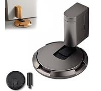 New Door Wedge Stopper, Pleasant Door Wedge Stopper, Adjustable Magnetic Silent Door Stopper Wedge, No-Drill Installation, Windproof & Anti-Slam, Silent & Secure Mechanical Stopper (Gray,4PCS)