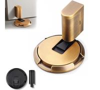 New Door Wedge Stopper, Pleasant Door Wedge Stopper, Adjustable Magnetic Silent Door Stopper Wedge, No-Drill Installation, Windproof & Anti-Slam, Silent & Secure Mechanical Stopper (Copper,3PCS)