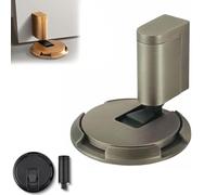 New Door Wedge Stopper, Pleasant Door Wedge Stopper, Adjustable Magnetic Silent Door Stopper Wedge, No-Drill Installation, Windproof & Anti-Slam, Silent & Secure Mechanical Stopper (Green,1PCS)