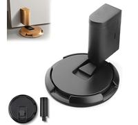 New Door Wedge Stopper, Pleasant Door Wedge Stopper, Adjustable Magnetic Silent Door Stopper Wedge, No-Drill Installation, Windproof & Anti-Slam, Silent & Secure Mechanical Stopper (Black,3PCS)