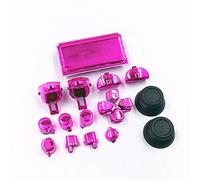 New Dpad L1 R1 L2 R2 Trigger pulsanti Dpad thumbsticks per PS4 Pro Slim JDM 040 JDS040 JDM 050 JDS050 4.0 5.0 versioni controller - Chrome Hot rosa