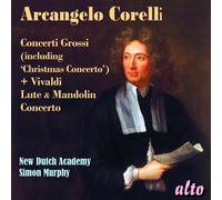 New Dutch Academy Corelli concerti grossi & Vivaldi & mandolin concerto (CD)