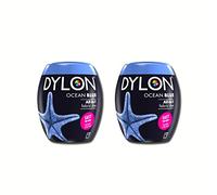 New Dylon - Tintura per lavatrice, 350 g, confezione da 2, colore: Blu oceano
