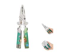 New Electrical Pliers, Folding Stylus Screwdriver Wire Stripper, Wire Strippers with Voltage Detector With Non-Slip Grip, Used for Wire Separation, Winding, Cutting, and Hooking Cables (A)