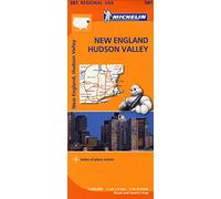 New England, Hudson Valley 1:500.000: Map