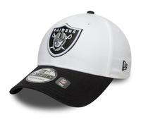 New Era 39Thirty - Berretto elasticizzato NFL Las Vegas Raiders, bianco, M/L